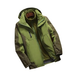 個人設計戶外登山服  訂製可卸拆加厚內膽衝鋒衣   三合一風褸  衝鋒衣外套 SKJ090 個人設計戶外登山服  訂製可卸拆加厚內膽衝鋒衣   三合一風褸  衝鋒衣外套 SKJ090